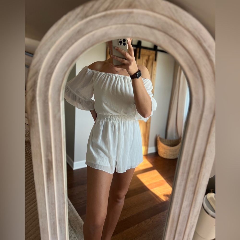 White Romper